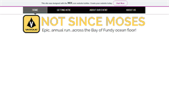 Desktop Screenshot of notsincemoses.com
